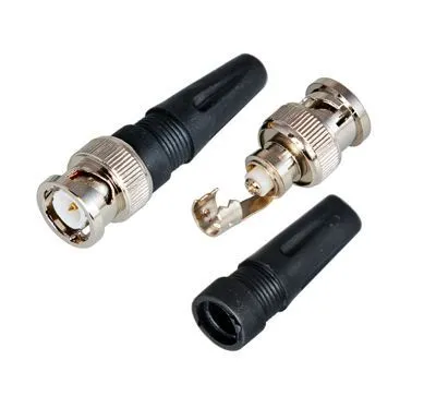 Разъем BNC штекер под винт с колпачком REXANT 05-3071