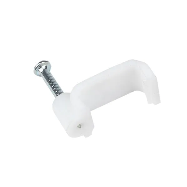 Скоба крепежная квадратная (плоская) (14мм (50шт) EKF