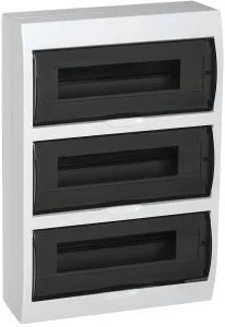 KREPTA 3 Корпус пластиковый ЩРН-Пк-45 IP41 белый IEK MKP12-N-04-45-41