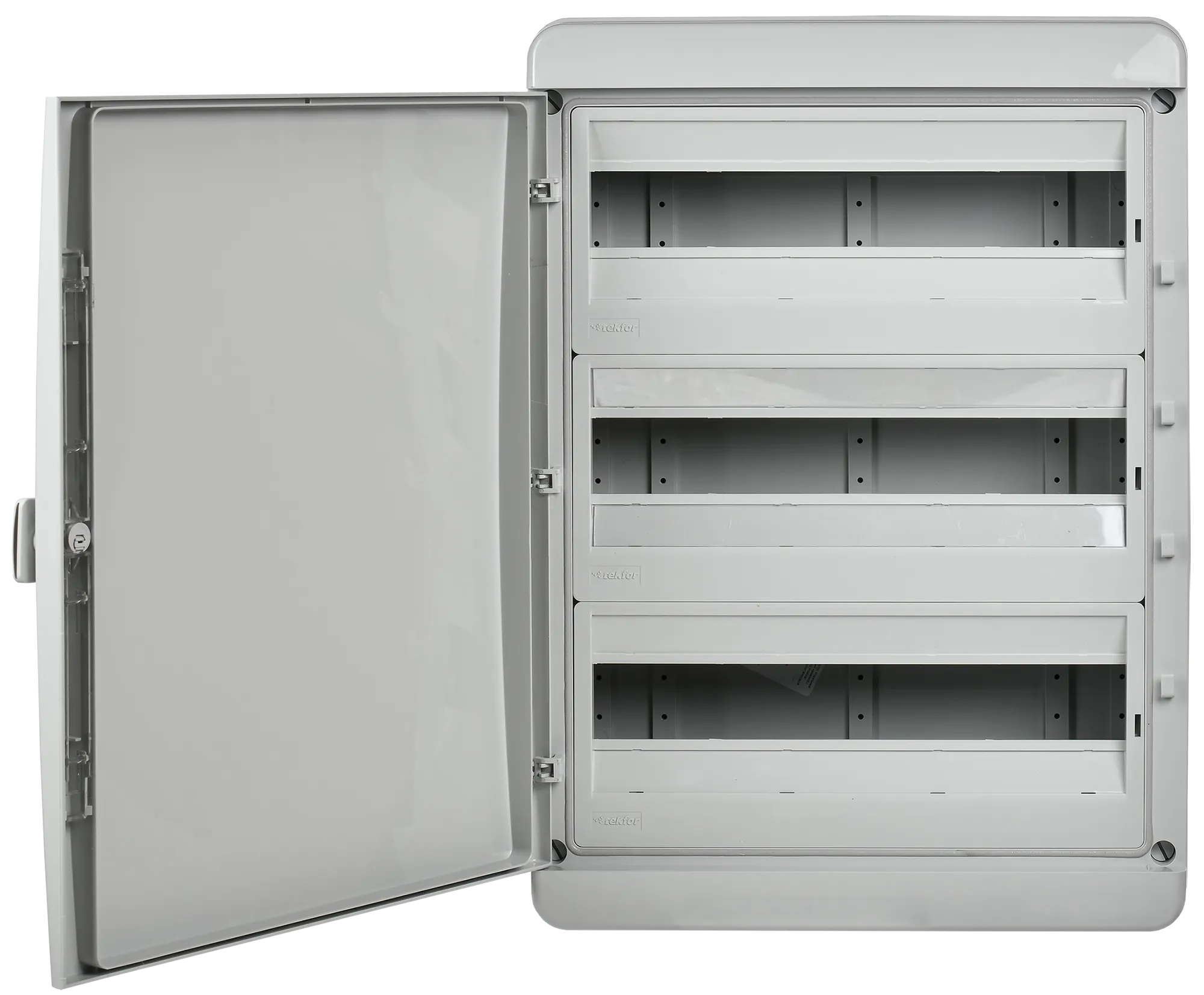 TEKFOR Корпус пластиковый КМПн-54 IP65 серая непрозрачная дверь IEK - Фото 4