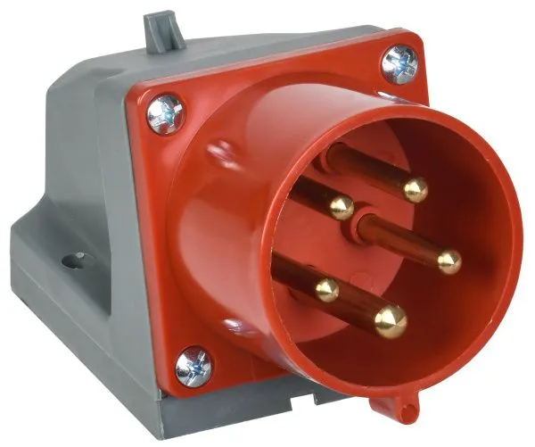 Вилка стационарная ССИ-525 3Р+РЕ+N 32А 380-415В IP44 IEK PSR52-032-5