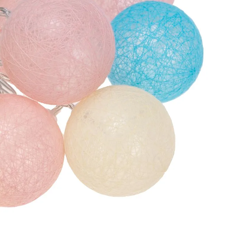 Тайские фонарики Перламутр 5 м, 25 LED, прозрачный ПВХ, цвет свечения теплый белый, питание USB NEON-NIGHT - Фото 2