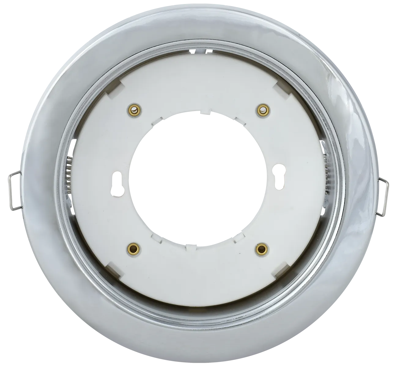 LIGHTING Светильник 4115 встраиваемый под лампу GX70 хром IEK LUVB0-GX70-1-K23