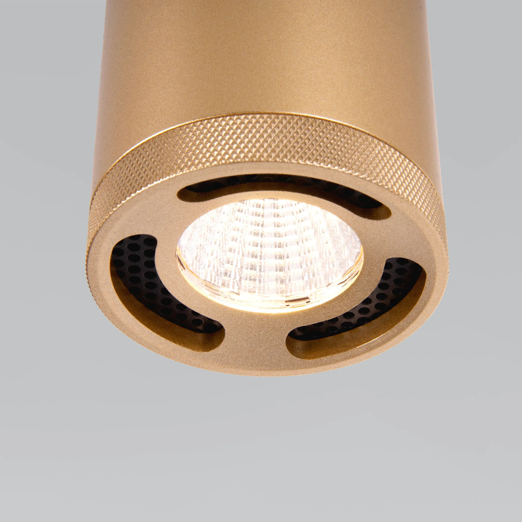 Светильник потолочный светодиодный 9W 4200K золото 25033/LED Elektrostandard - Фото 2