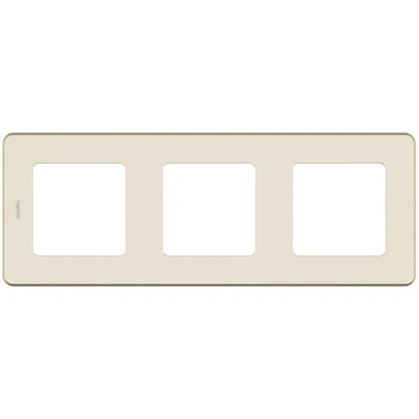 INSPIRIA Рамка 3-местная слоновая кость