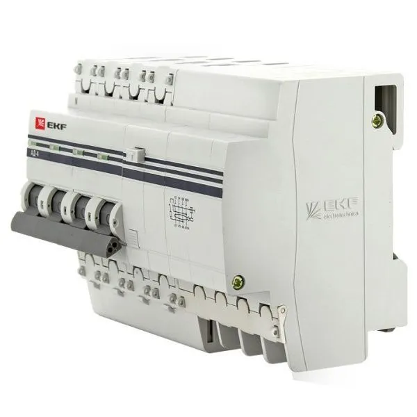 Диф. автомат 4P 40А 300мА тип АС х-ка C эл. 4,5кА АД-4 EKF - Фото 2