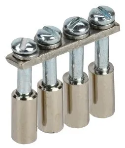 Перемычка в сборе для колодки клеммной CTS 2,5мм2 4PIN IEK YCT10-00-K03-002-A-4P