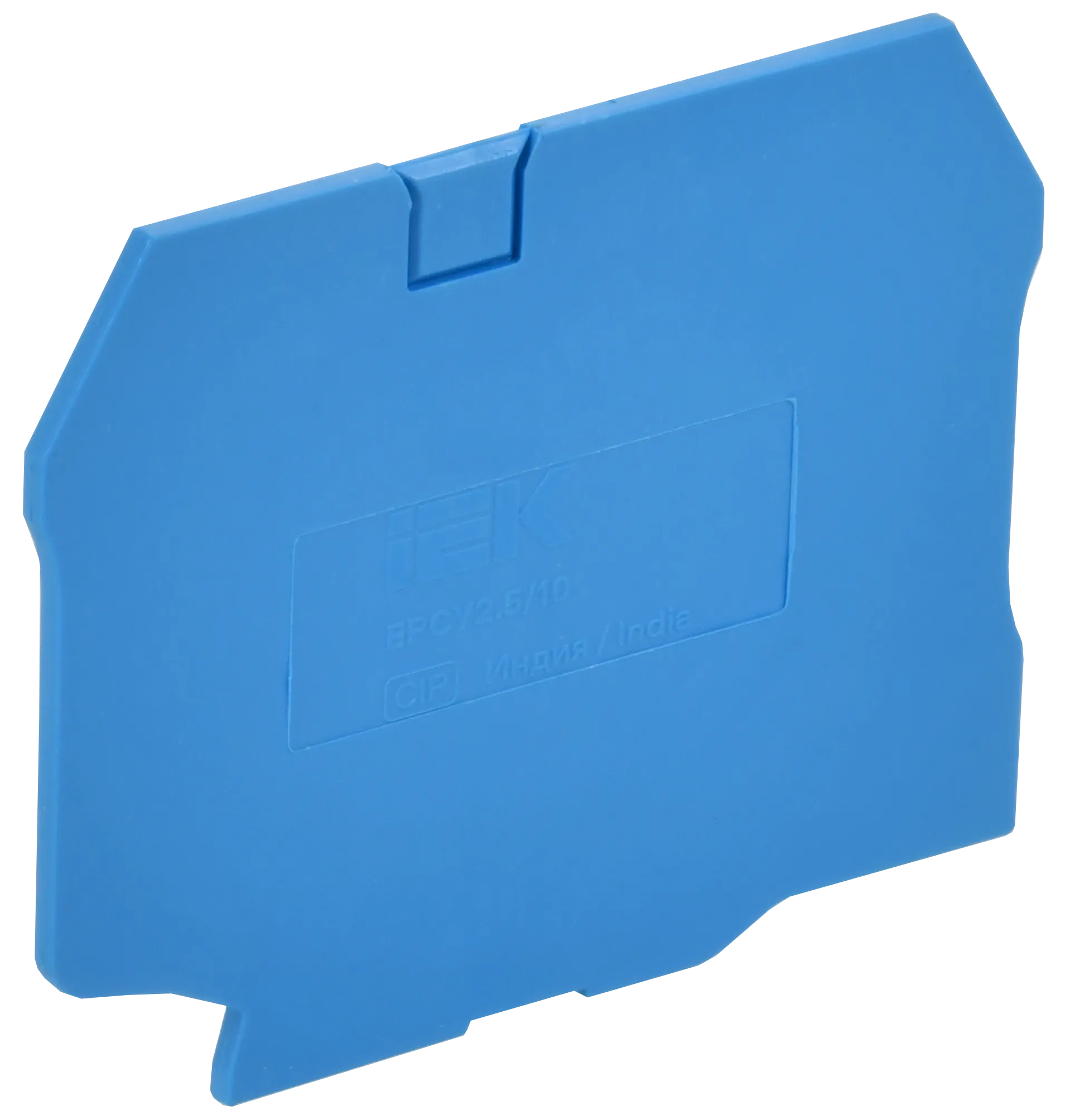 ARMAFIX Заглушка EPCY2.5/10BU для колодок клеммных CY2.5-CY10 синяя IEK AF-CT30-00-K07-002-ZGL