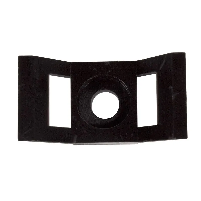 Площадка для крепления стяжки 29x15х5 мм, черная (100 шт/уп) REXANT - Фото 2