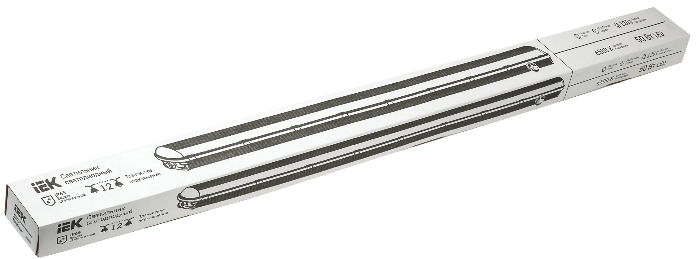 LIGHTING PRO Светильник ДСП 1423 50Вт 6500К IP65 1500мм IEK - Фото 2