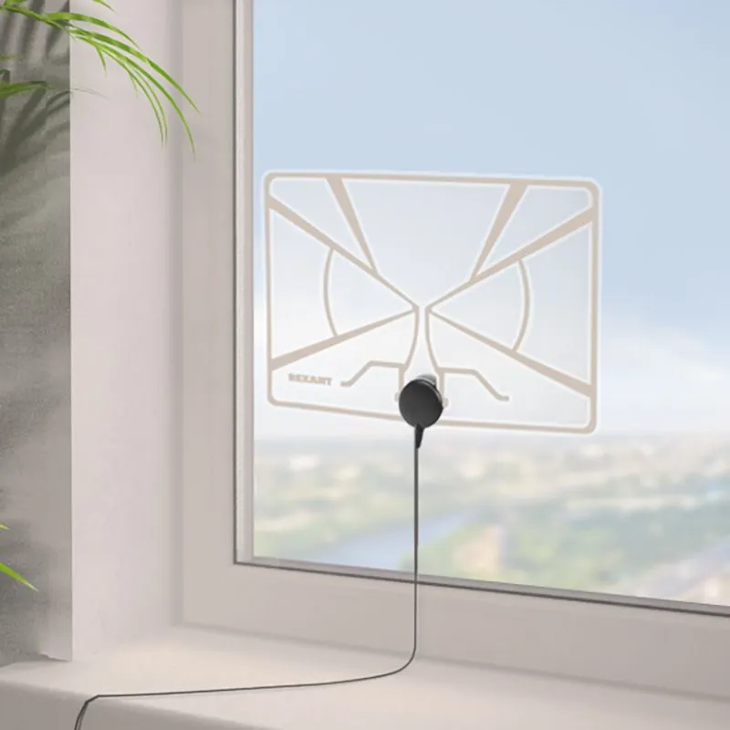 Антенна комнатная для цифрового телевидения DVB-T2, Ag-710 REXANT - Фото 2