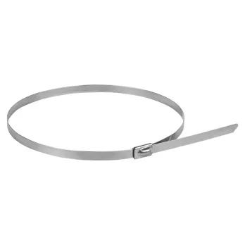 Хомут AISI 304 из нержавеющей стали, 7.9x360 (10 шт.) FlexLock