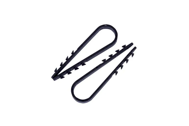 Дюбель-хомут нейлоновый 11-18 мм, черный (100 шт/уп) PROconnect 07-4522