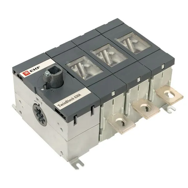 Рубильник 630A 3P без рукоятки управления TwinBlock EKF - Фото 3