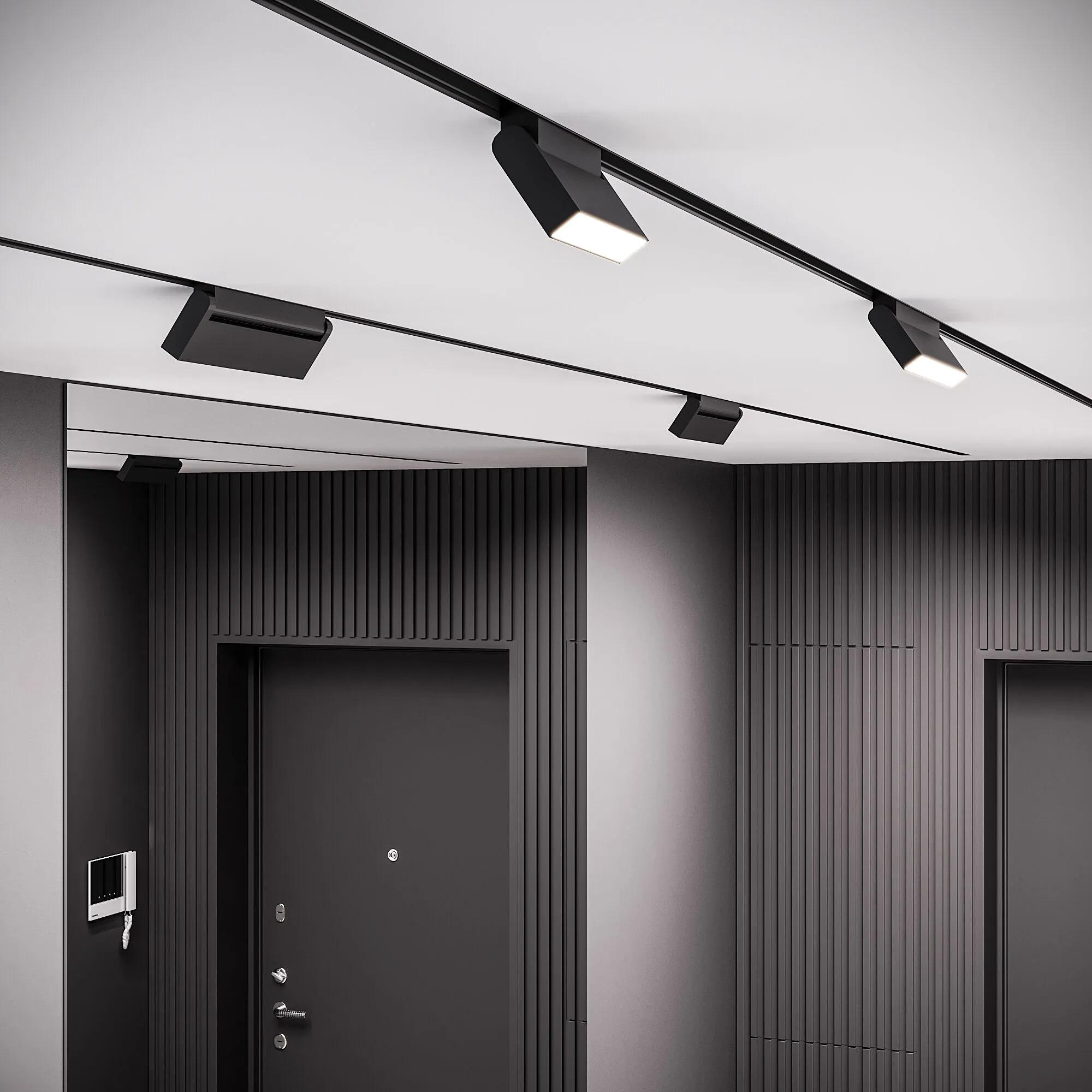 Slim Magnetic Умный трековый светильник 12W 2700-6500K Dim Kos (чёрный) 85082/01 Elektrostandard - Фото 3