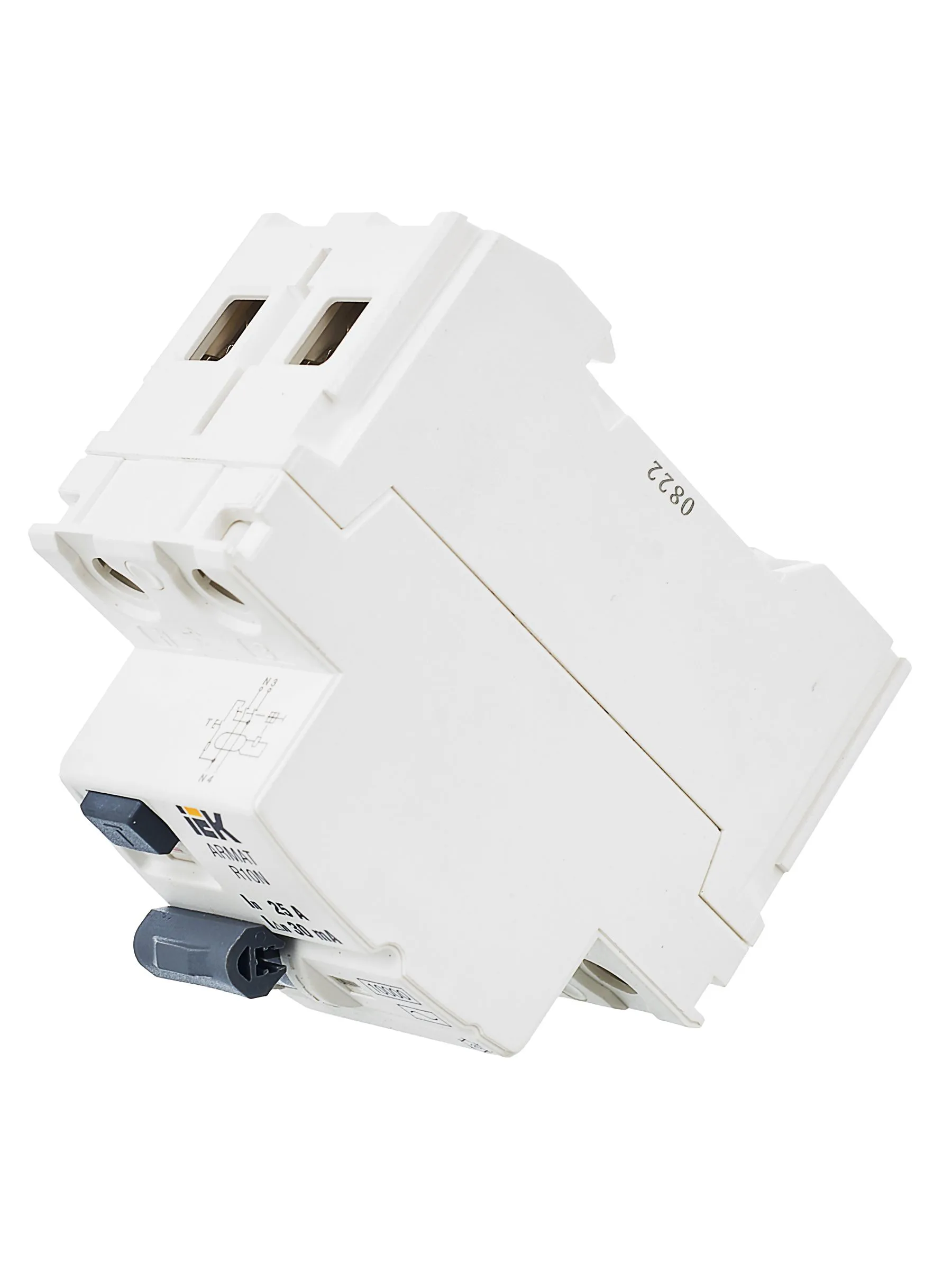 ARMAT Выключатель дифференциального тока R10N 2P 25А 30мА тип AC IEK - Фото 4