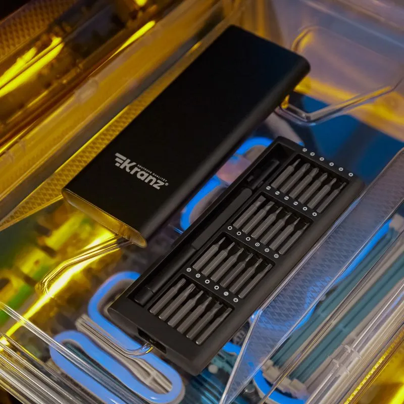 Набор отверток для точных работ RA-03, 25 предметов KRANZ - Фото 2