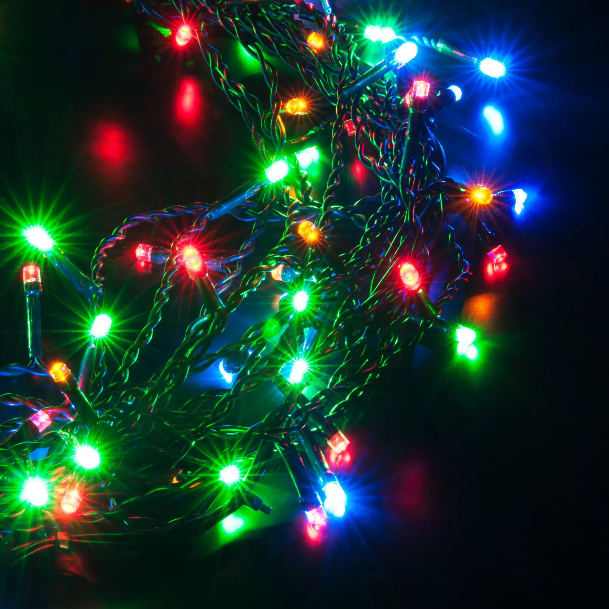 Гирлянда занавес на ель мульти 0,45*1,5м IP20 200-003 Elektrostandard Eurosvet - Фото 5