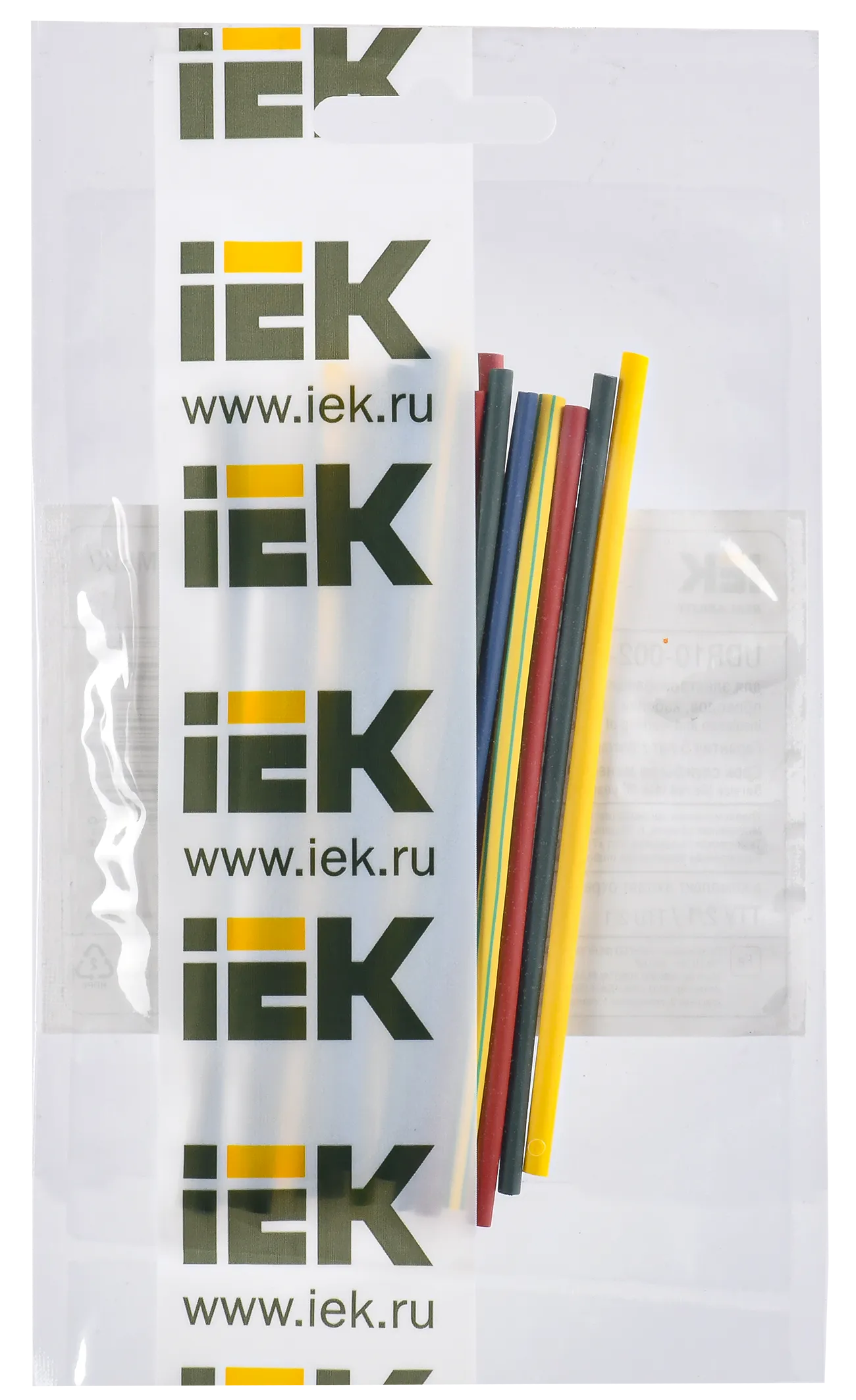 Набор ТТУ нг-LS 2/1мм L=100мм 7 цветов (21шт/упак) IEK - Фото 3