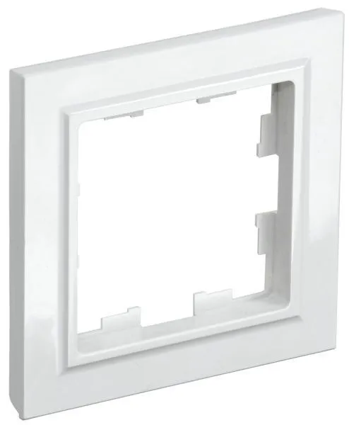 BRITE Рамка 1-местная РУ-1-БрБ белый IEK BR-M12-K01