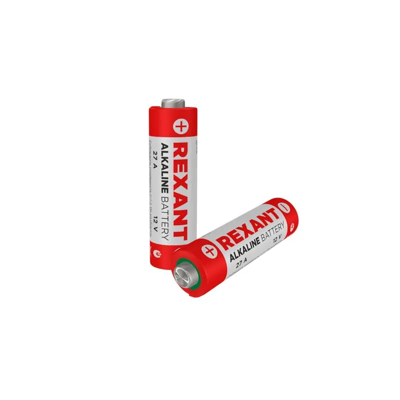Батарейка высоковольтная A27, 12В, 1 шт, блистер REXANT - Фото 3
