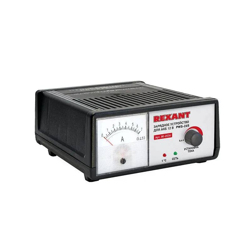 Автоматическое зарядное устройство 0,4-7А (PWS-265) REXANT
