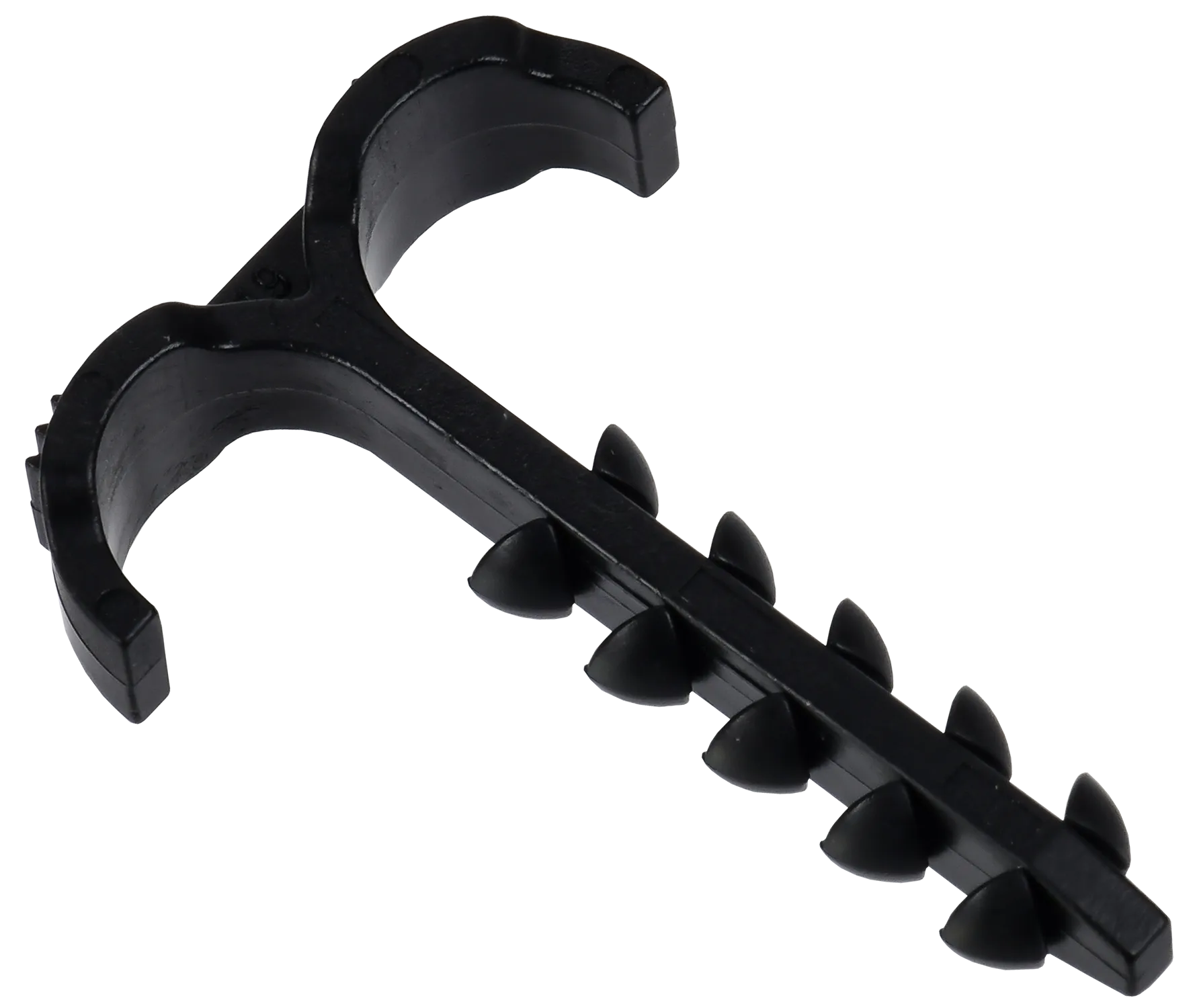 Дюбель-хомут Т-образный 4-12мм нейлон черный (25шт/упак) IEK