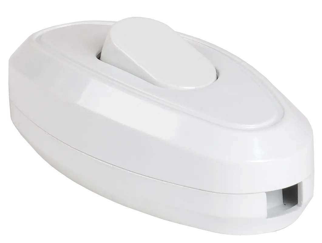 Выключатель 1-клавишный разборный для бра ВБ-01Б белый IEK EVB10-K01-10