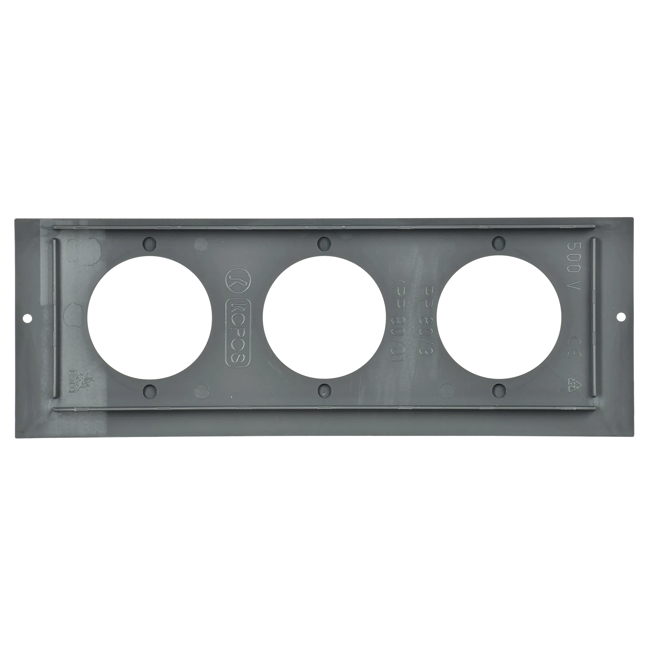 PRIMER Рамка приборная на 3 места классических ЭУИ для лючка ONFLOOR 24 IEK - Фото 2