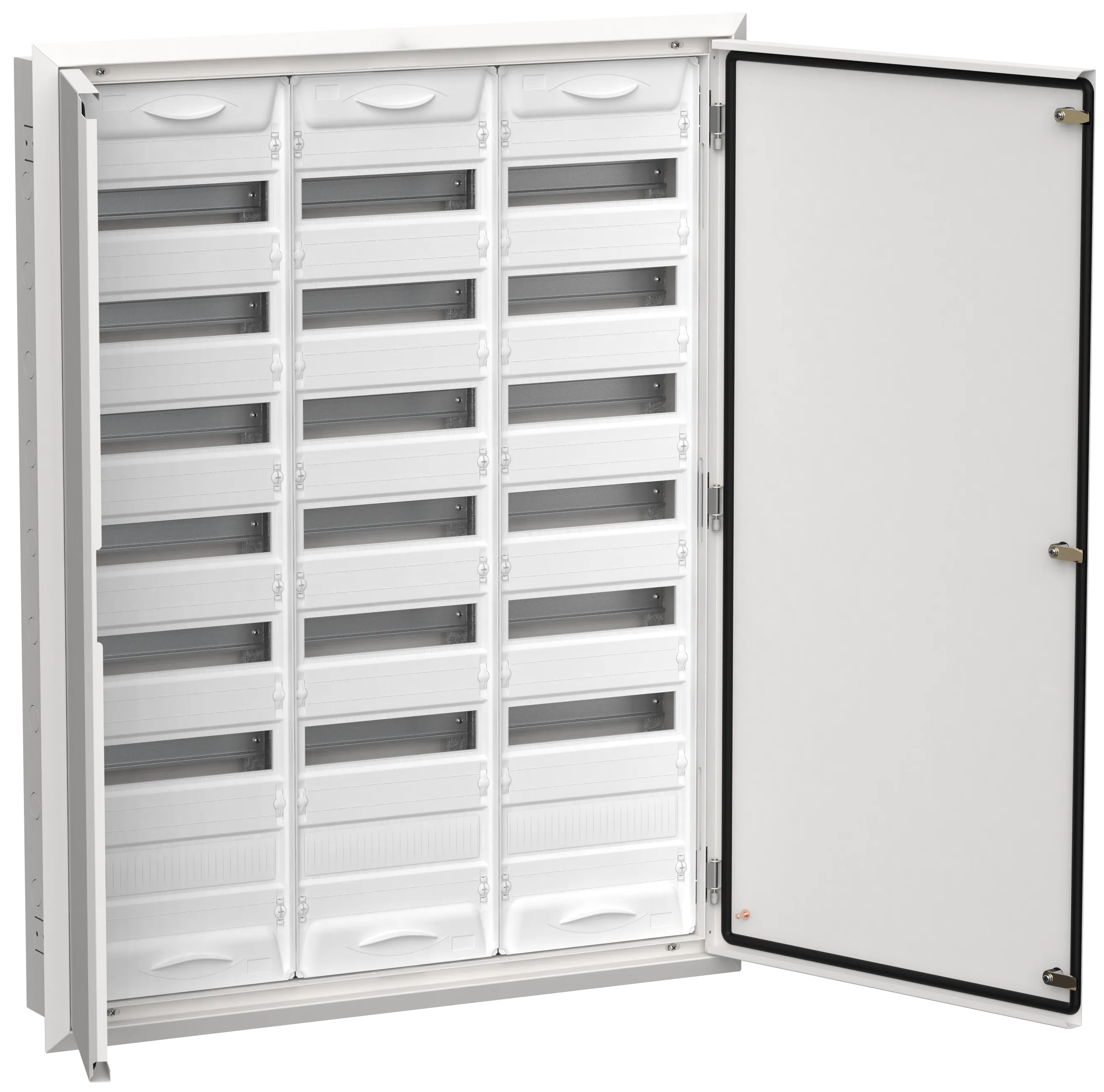 TITAN 5 Корпус металлический ЩРв-252 (3х84) 1130х885х130мм IP31 белый (две двери) IEK TI5-50-V-3X084-31