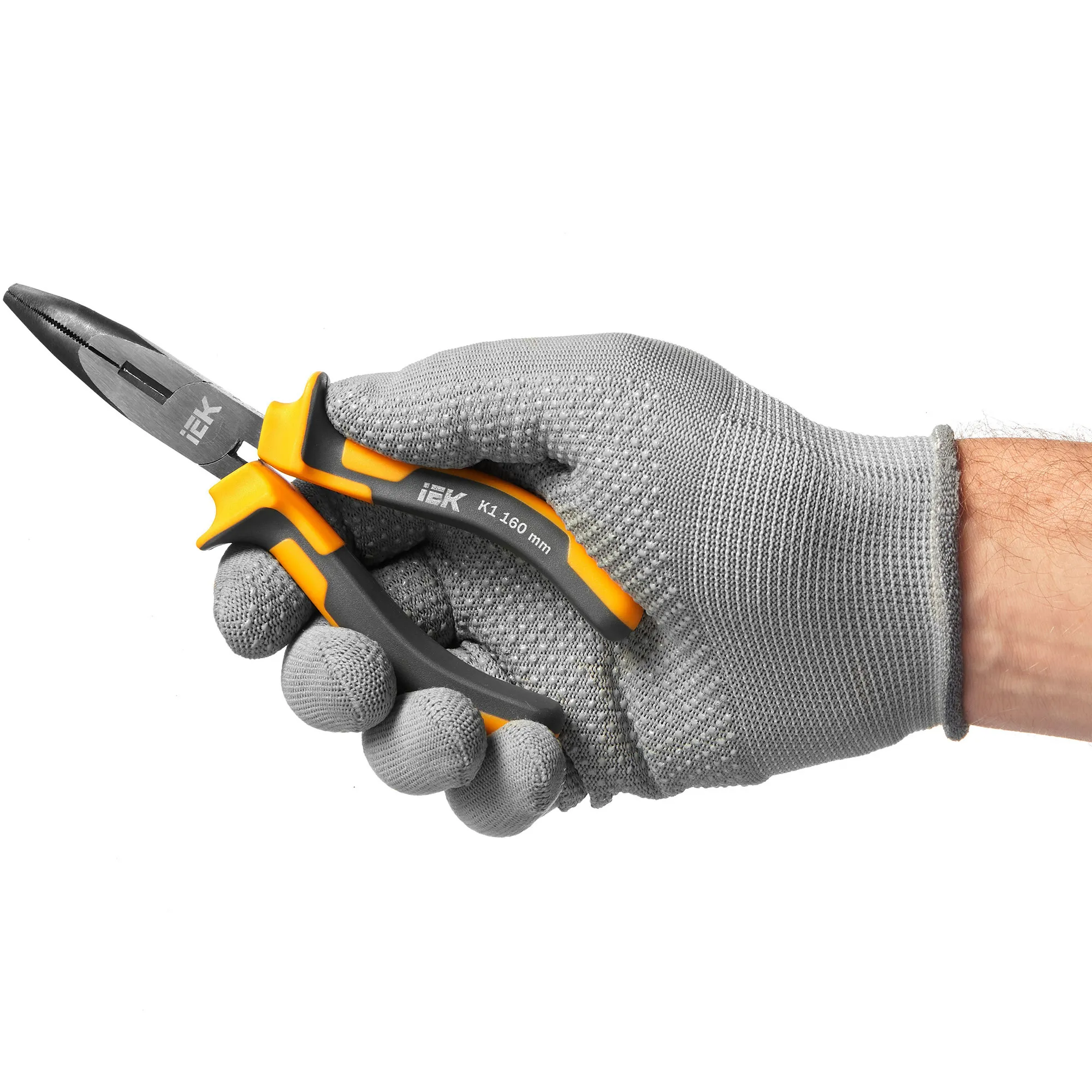 ARMA2L 3 Тонкогубцы изогнутые 160мм K1 IEK - Фото 5