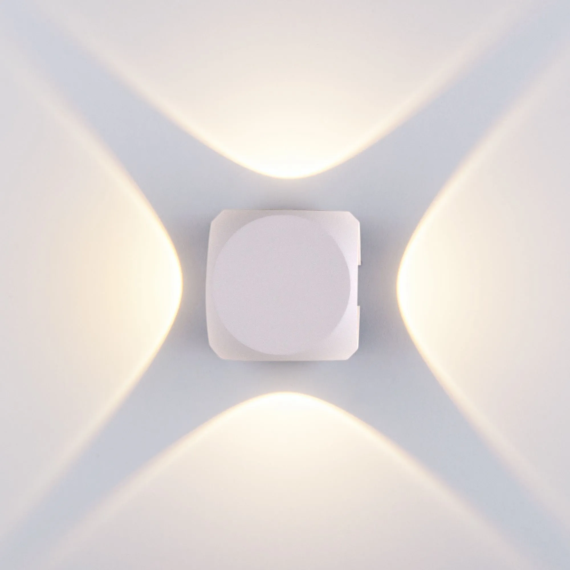 Светильник светодиодный уличный настенный CUBE 1504 TECHNO LED белый Elektrostandard - Фото 3