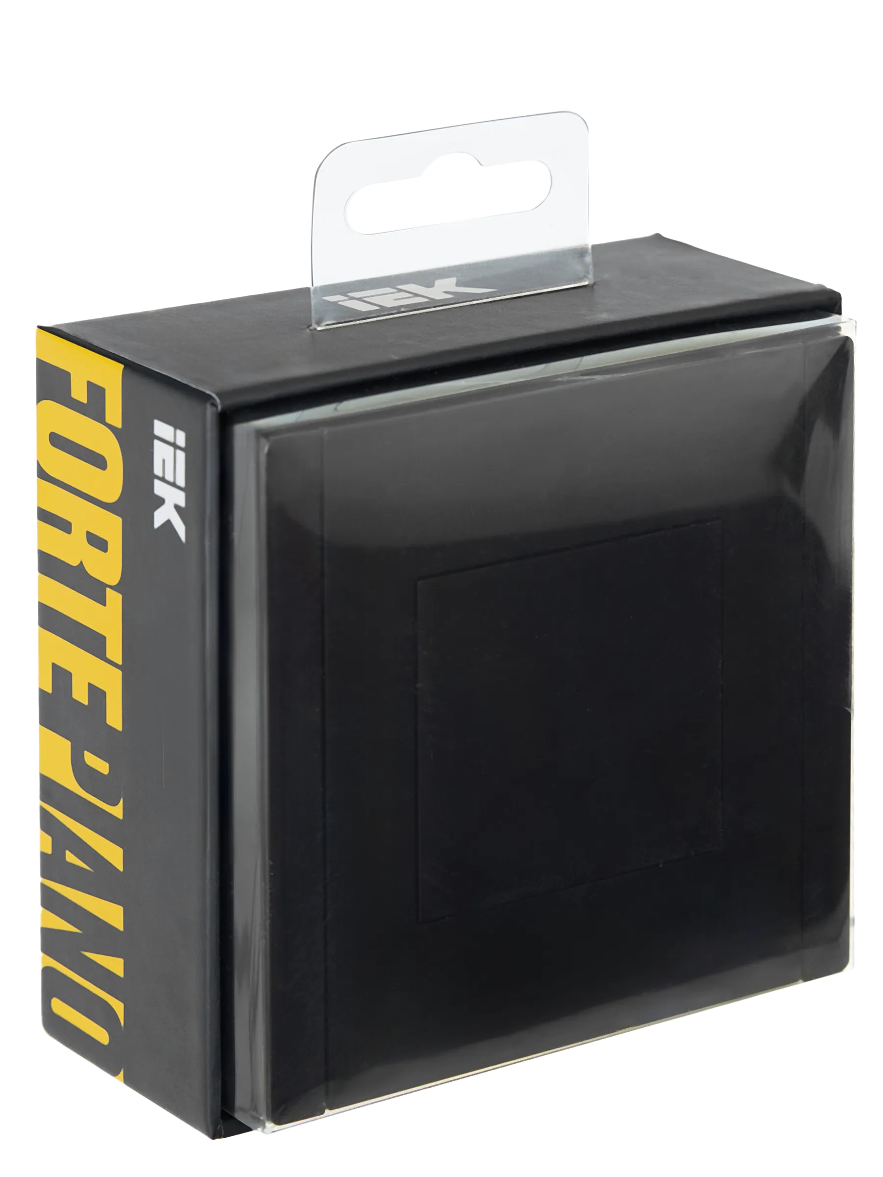 FORTE&PIANO Заглушка с суппортом FP141 черный IEK - Фото 2