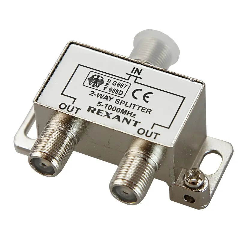 Делитель антенный, (2 TV), 5-1000 МГц REXANT - Фото 4