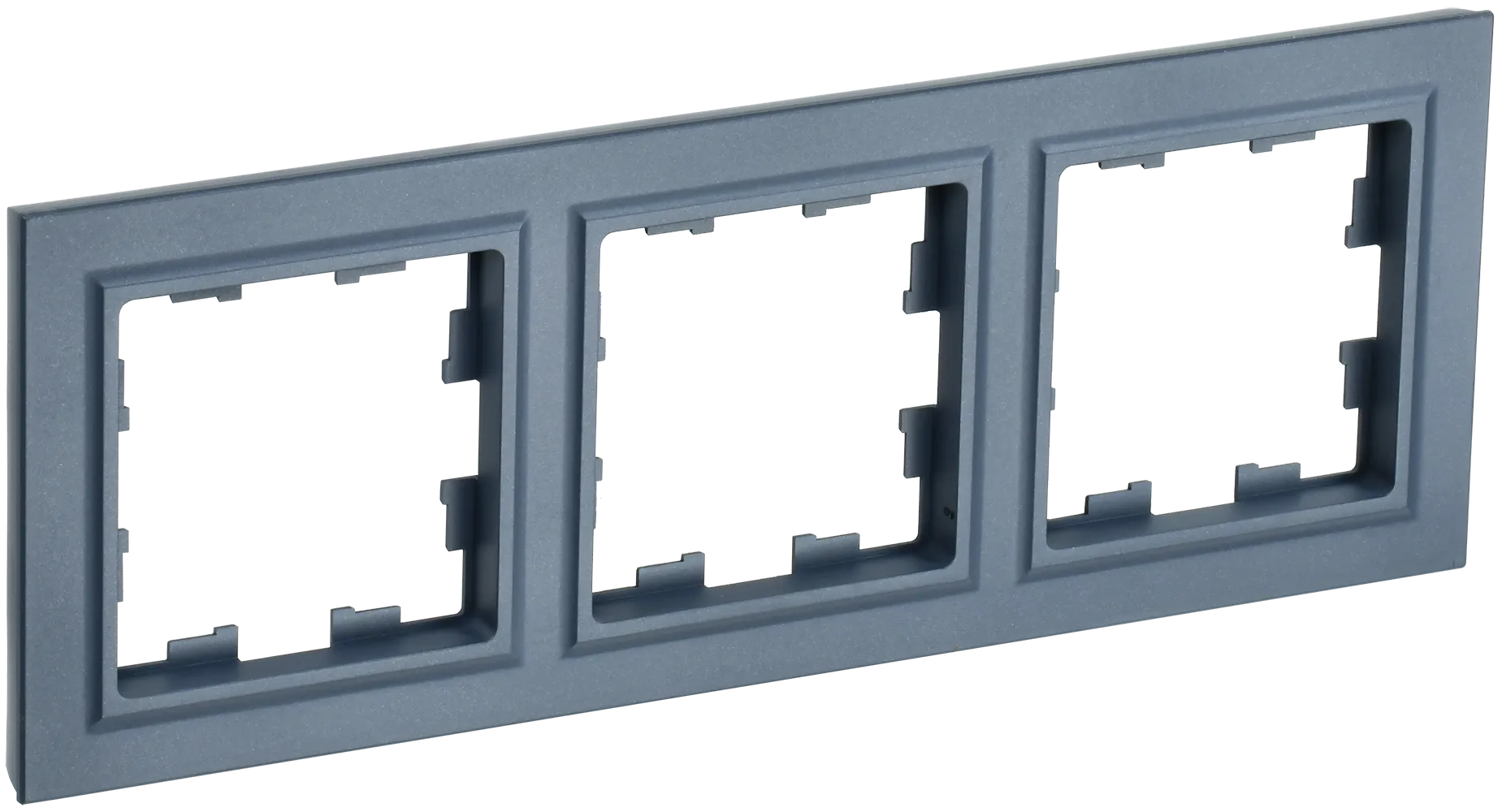 BRITE Рамка 3-местная РУ-3-БрМ маренго IEK