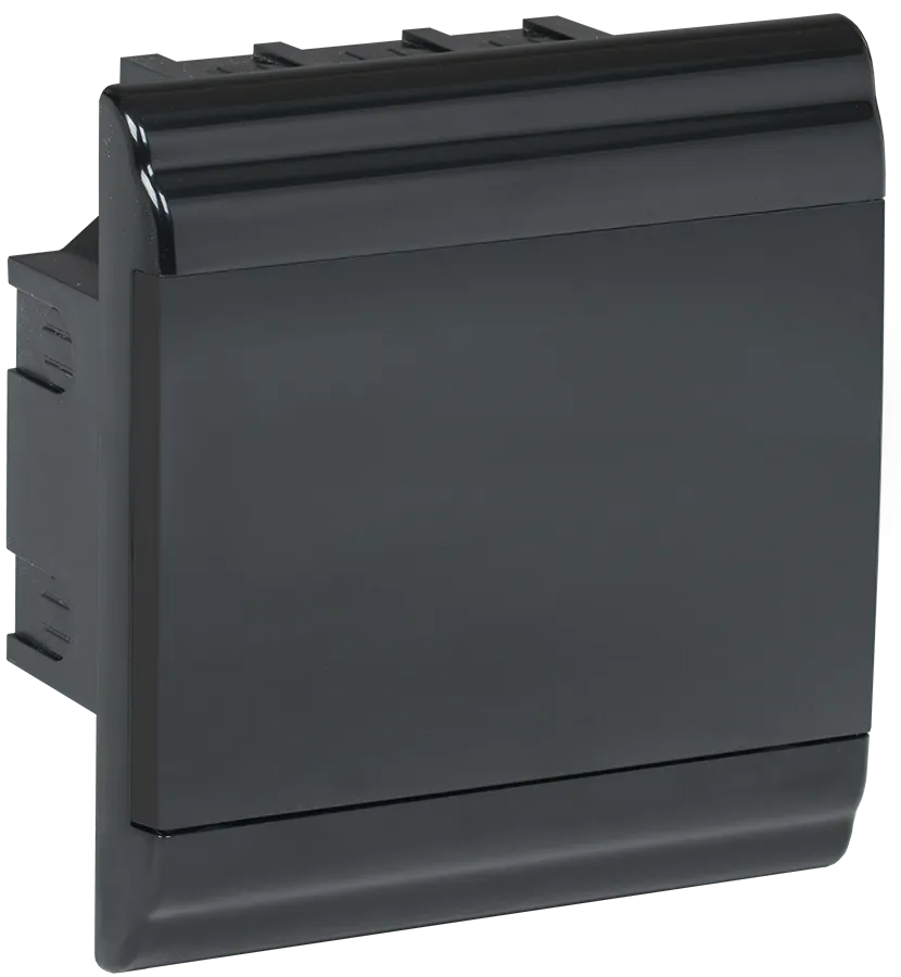 PRIME Корпус пластиковый ЩРВ-П-6 модулей встраиваемый черный IP41 IEK