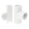 Тройник разборный белый d32 мм (15шт/180шт уп/кор) Промрукав PR.07332б
