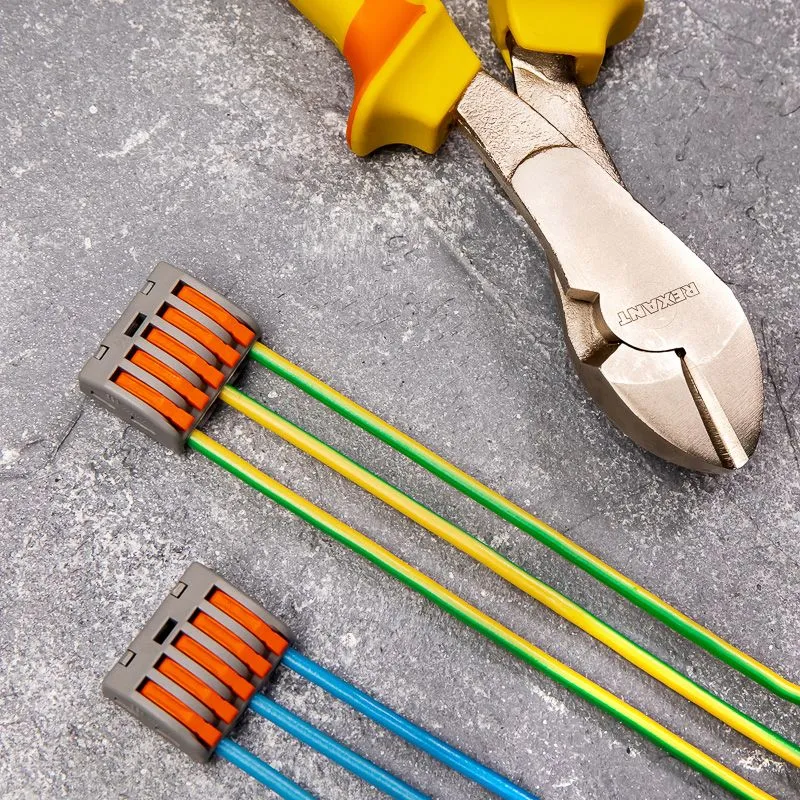 Универсальная клемма СМК 222-415, 5-проводная серая 0,08-2,5/4 мм² (блистер 10 шт./уп.) REXANT - Фото 2