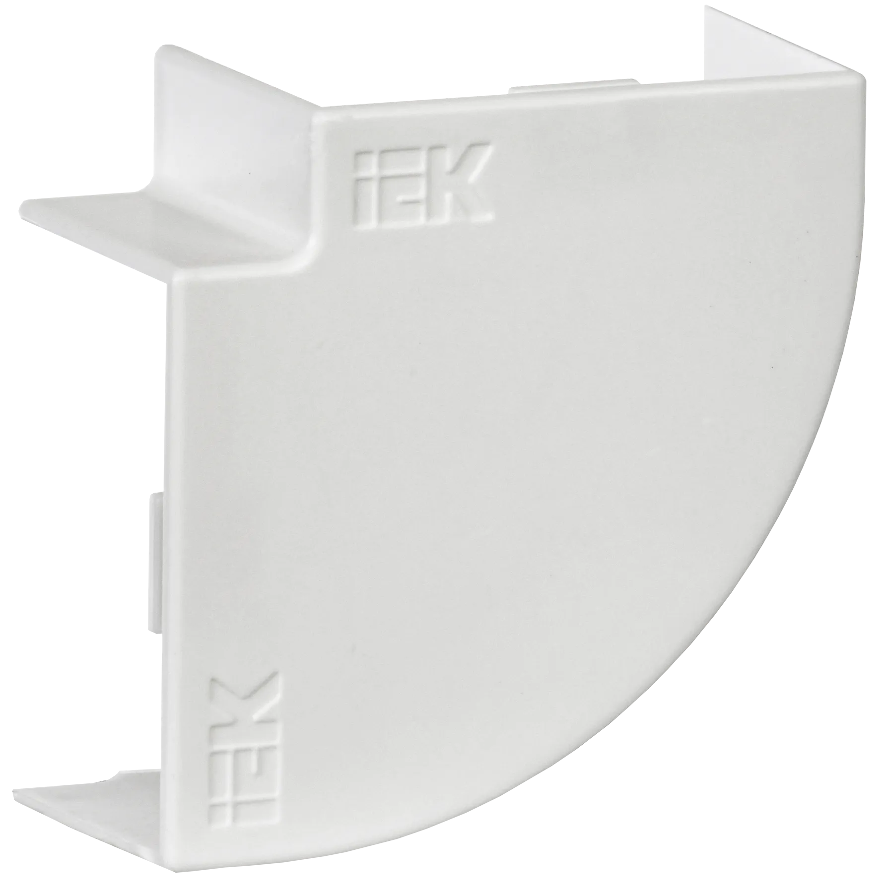 ELECOR Поворот на 90град КМП 60х40 белый (4шт/компл) IEK