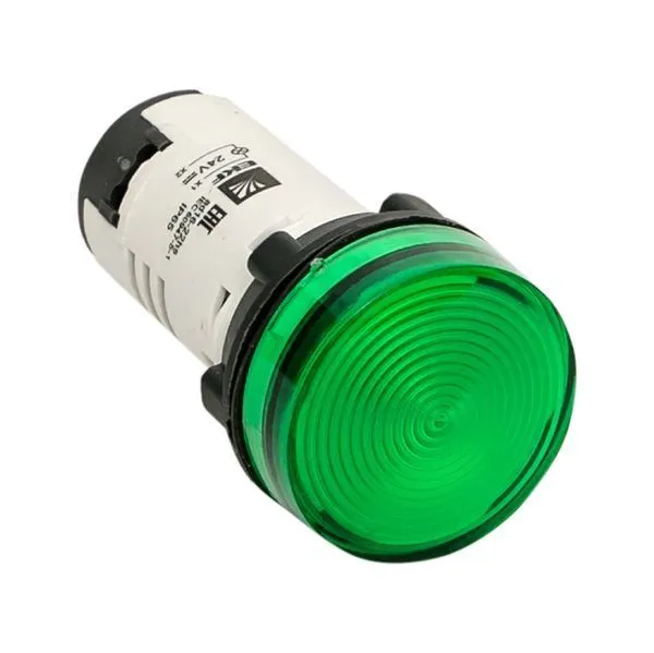 Матрица светодиодная AD16-22HS зеленая 24В AC/DC IP65 EKF ledm-ad16-g-24-65