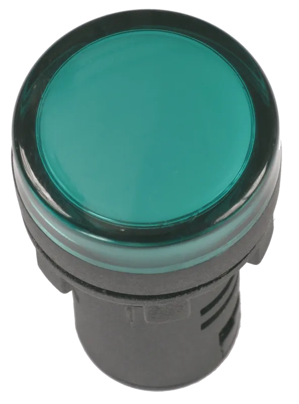 Лампа AD16DS(LED)матрица d=16мм зеленый 24В AC/DC IEK