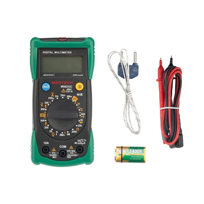 Универсальный мультиметр MS8233C MASTECH - Фото 4
