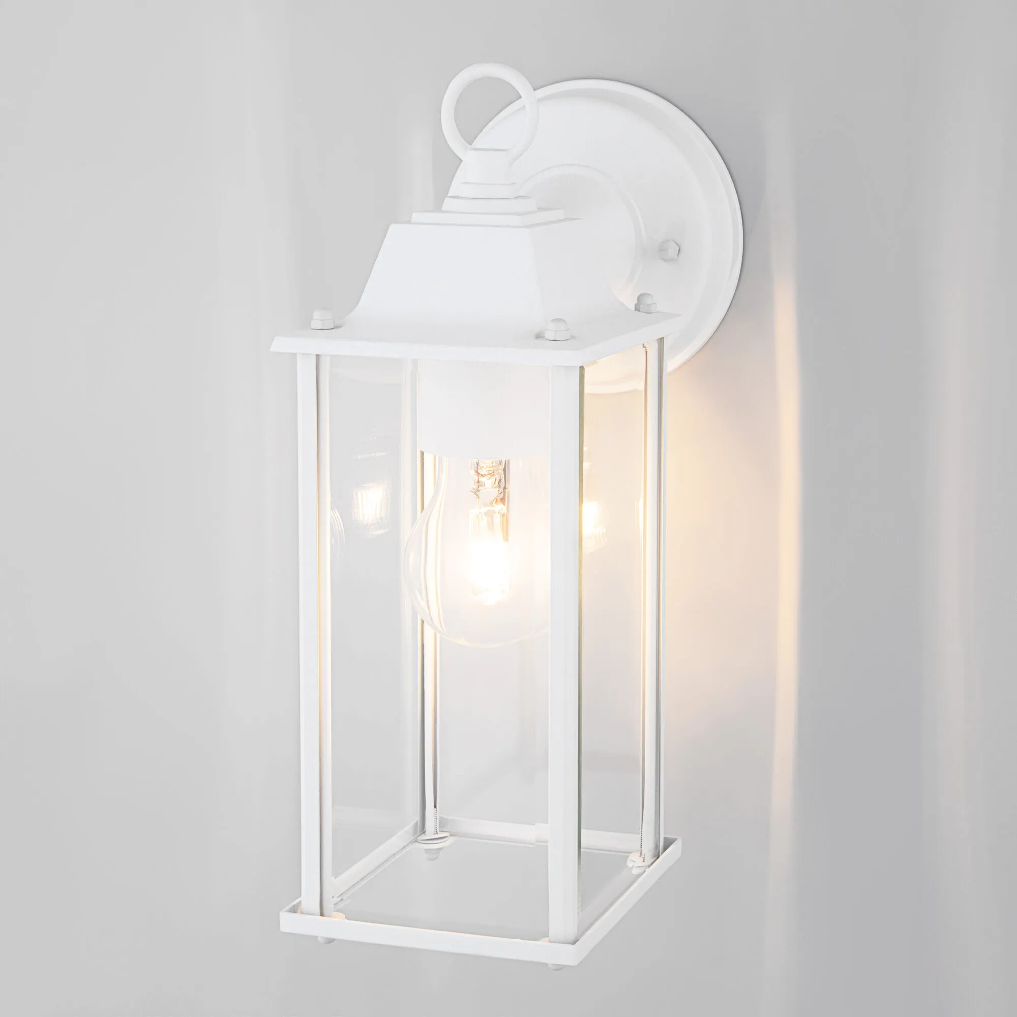 Светильник уличный настенный Brick белый GL 1008D Elektrostandard