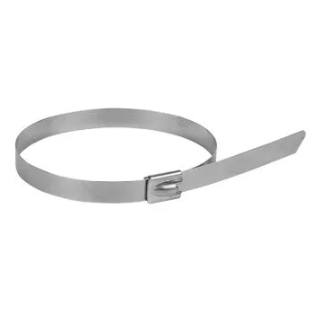 Хомут AISI 304 из нержавеющей стали, 7.9x290 (10 шт.) FlexLock