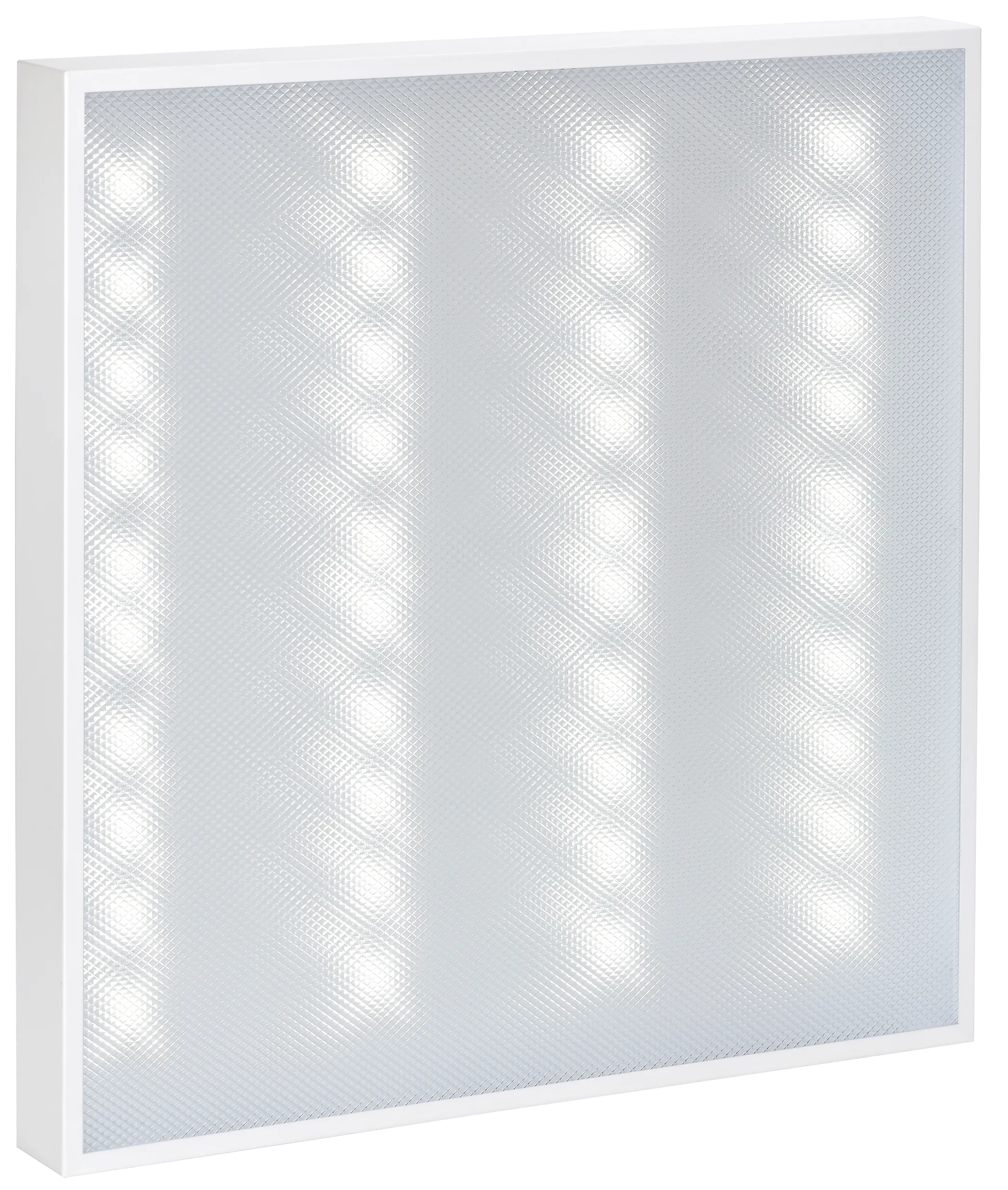 LIGHTING PRO Светильник светодиодный ДВО 1001D 40Вт 5000К IP40 595х595мм призма Dali IEK - Фото 2