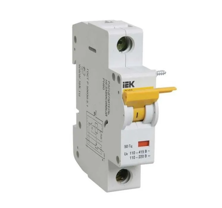 Расцепитель независимый РН60 на DIN-рейку IEK