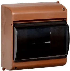 KREPTA 3 Корпус пластиковый КМПн 2/6 IP30 дуб IEK MKP42-N-06-30-09-D