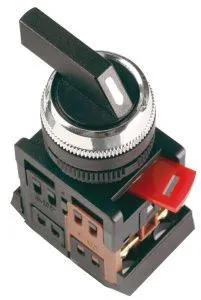 Переключатель АLСLR-22 на 3 положения "I-O-II" 1з+1р черный IEK BSW10-ALCLR-3-K02