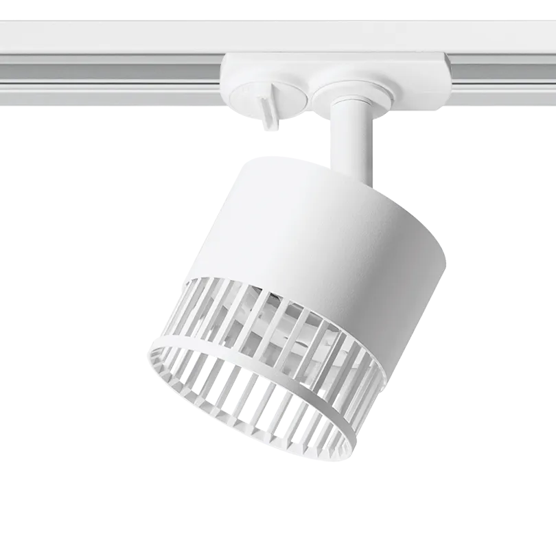 Трековый светильник WOLTA WTL-GX53/19W PORTA под лампу GX53 Белый  D85x80