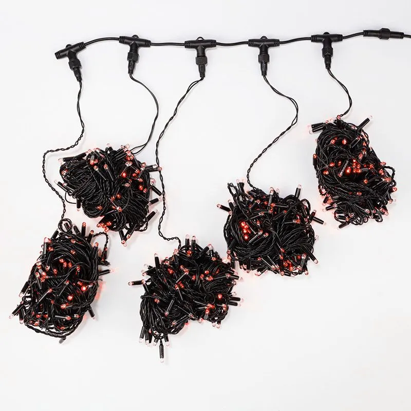 Гирлянда "LED ClipLight" 24V, 5 нитей по 20 метров, цвет диодов Красный, Flashing (Белый) - Фото 2